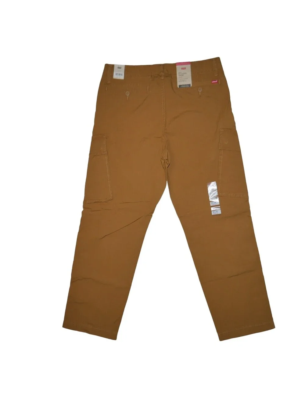 Levis XX EZ Taper Cargo Pants Men's Size 32x30 Relaxed-fit Camel Brown NWT